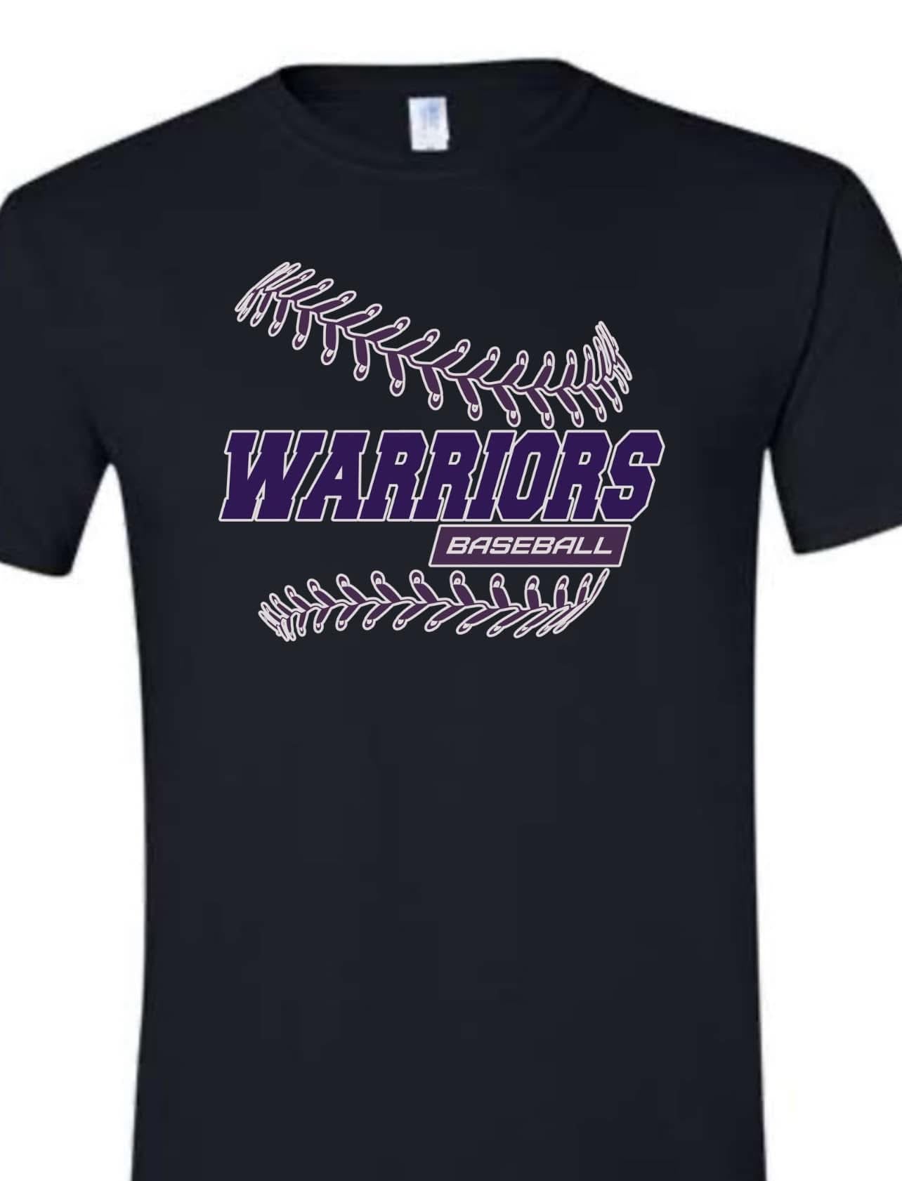 Warriors Baseball Laces Black