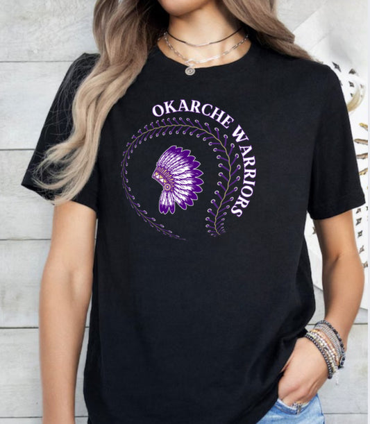 Okarche Warriors Headdress with Laces