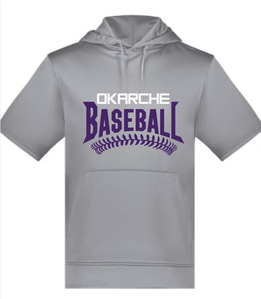 Okarche Baseball Short Sleeve Fleece