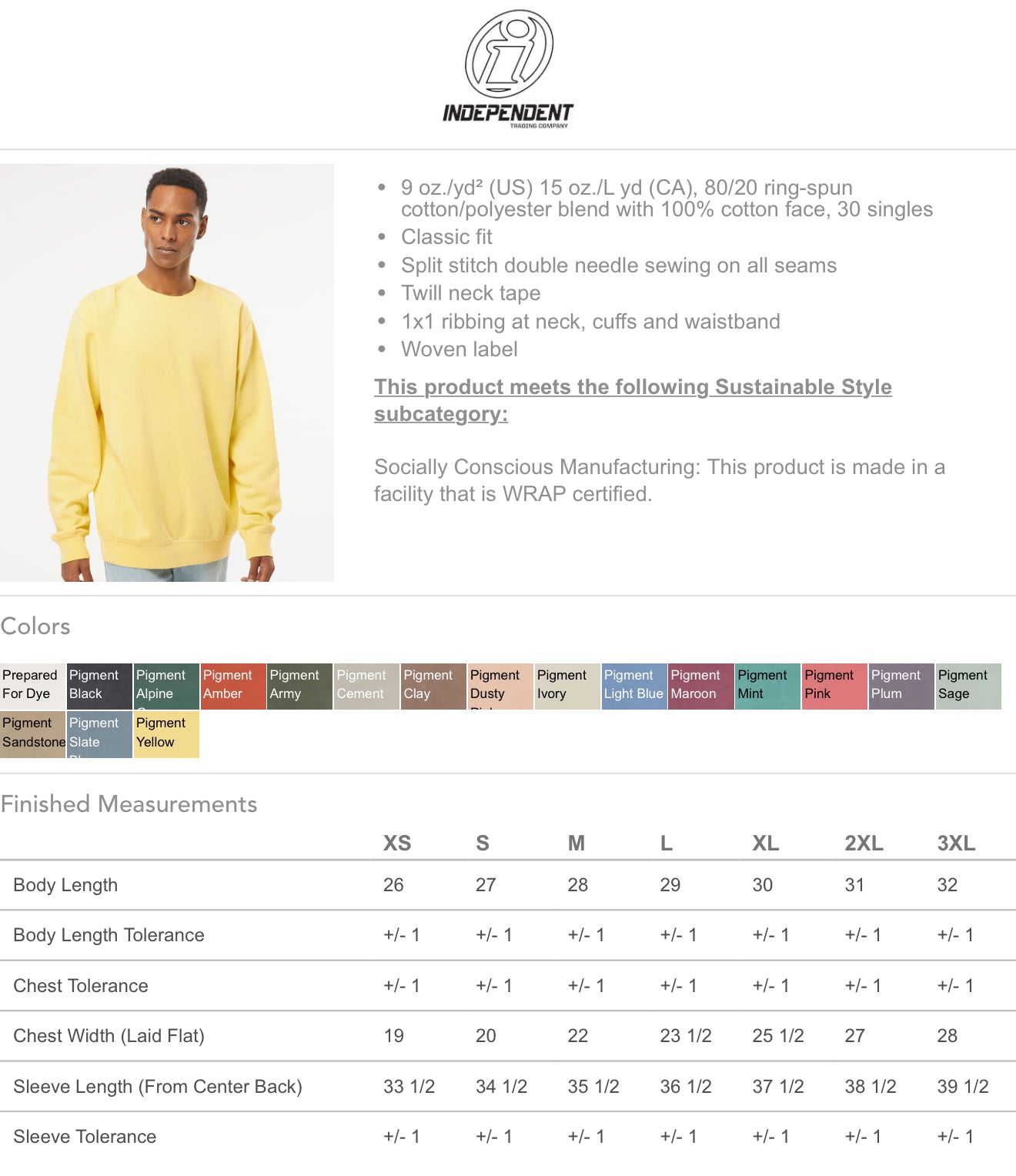 Independent Trading Sweatshirt