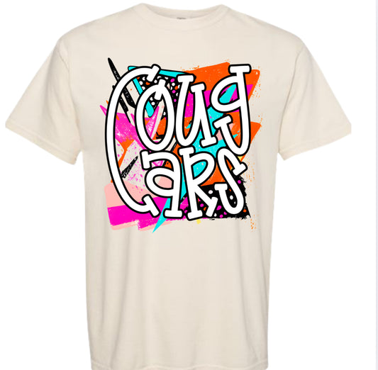 Cougars Retro Comfort Color