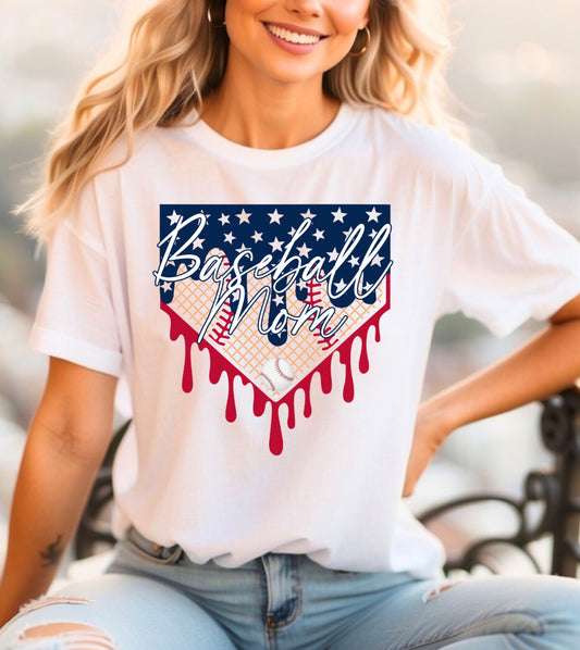 Personalized Homeplate 4th of July