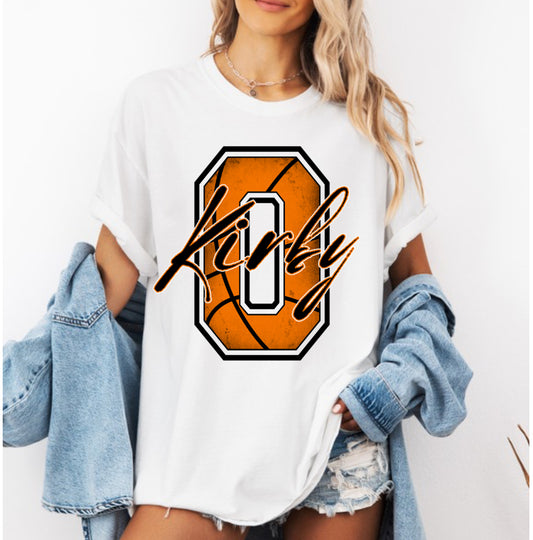 #1 Fan…Personalized player number and name