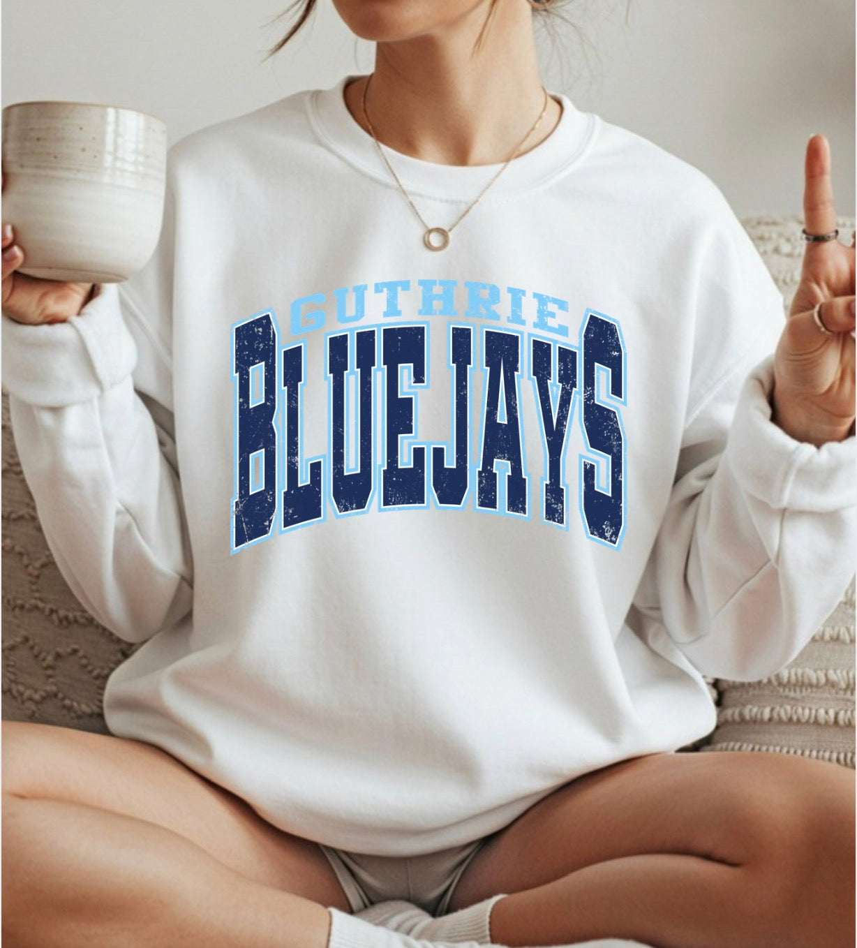 Guthrie Blue Jays Distressed