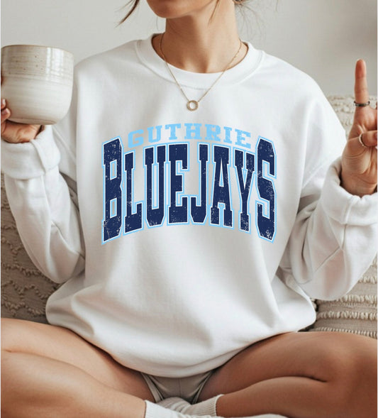 Guthrie Blue Jays Distressed