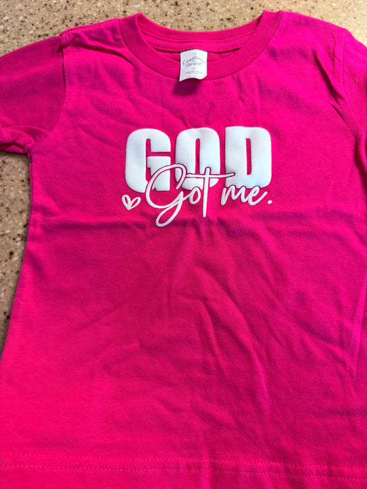 God’s Got Me Puff Print
