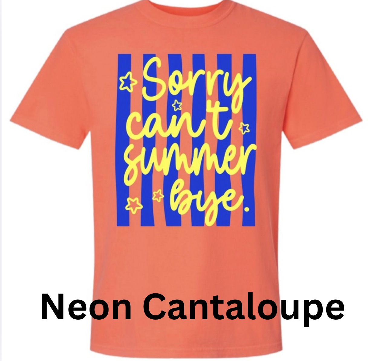 Schools out Neon Comfort Color