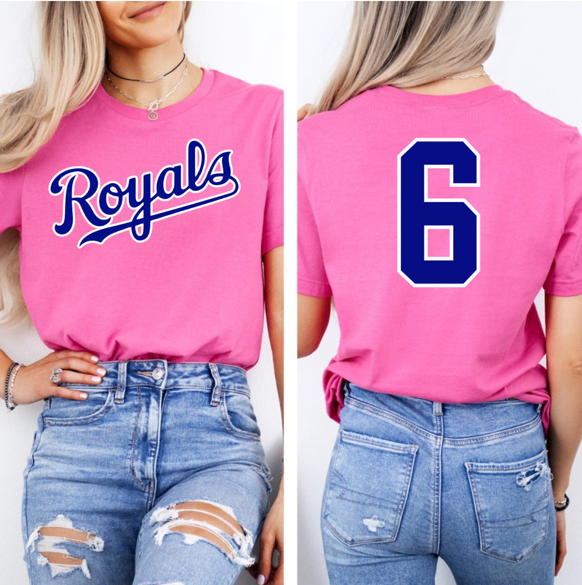 Royals Pink & Blue