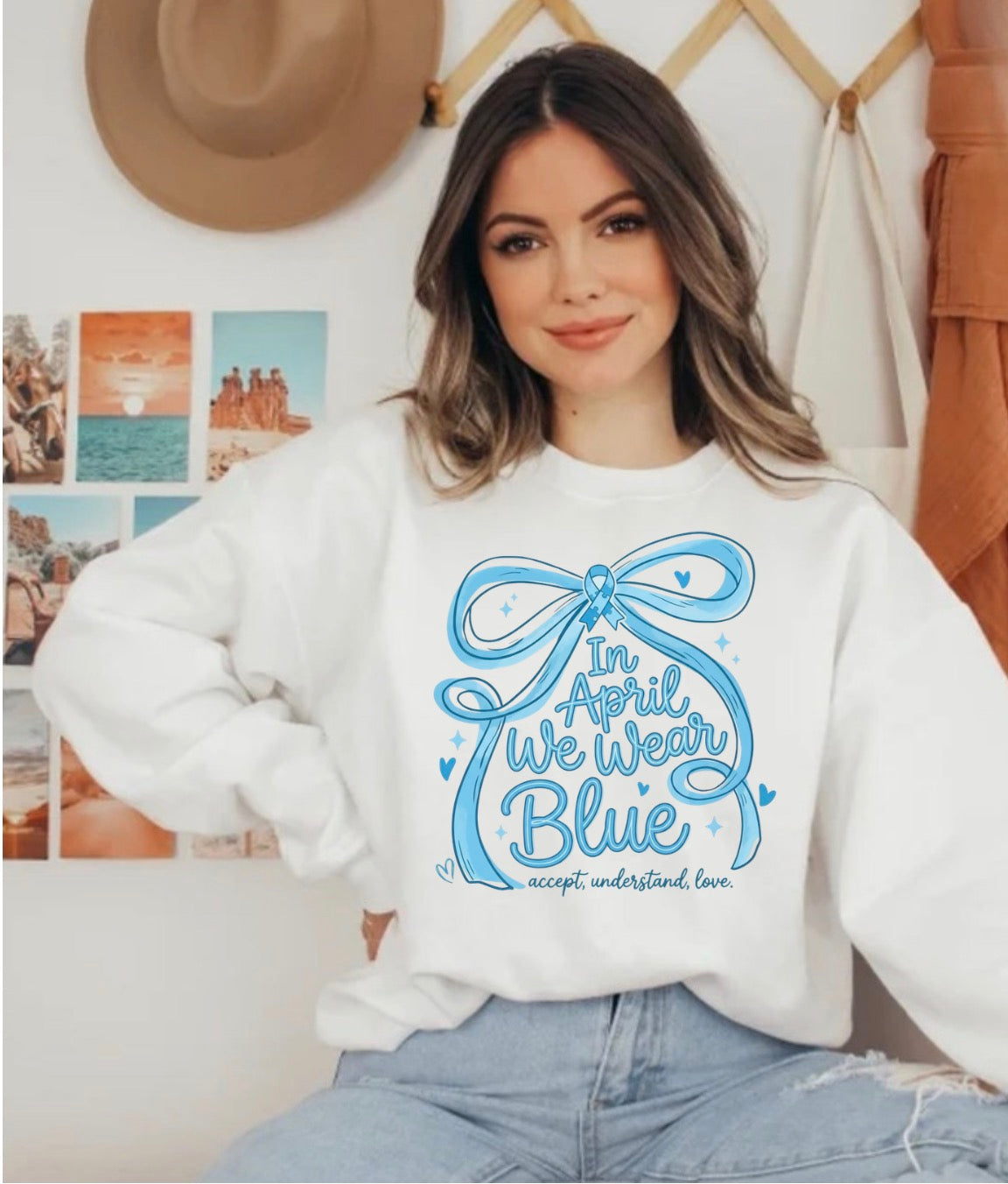 We Wear Blue - Autism Awareness