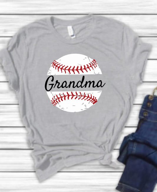 Baseball Grandma Personalized
