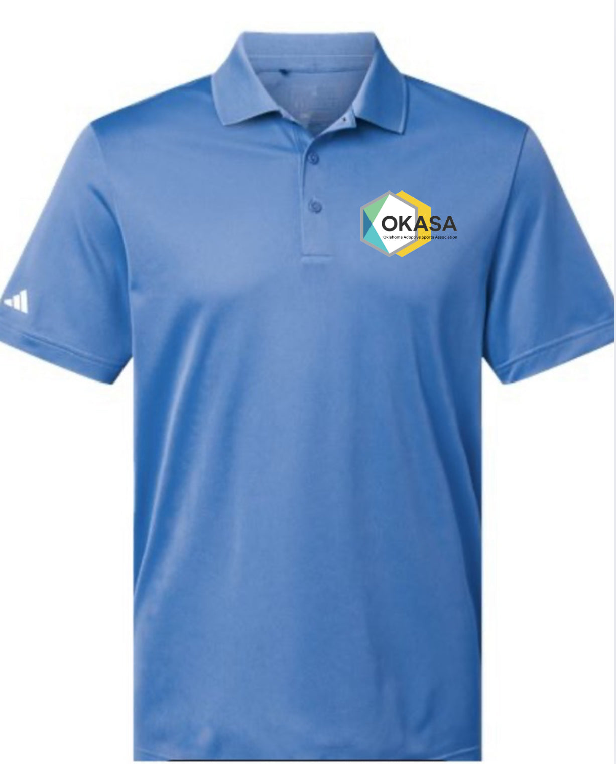 OKASA Polo White or Blue