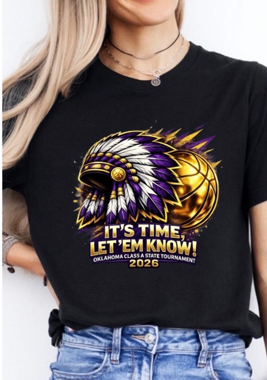 It’s Time, Let ‘em Know - Front Only