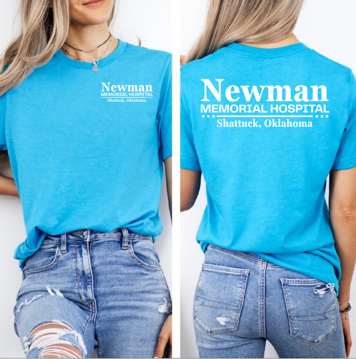 Newman Memorial Hospital Spring Bella Canvas SS