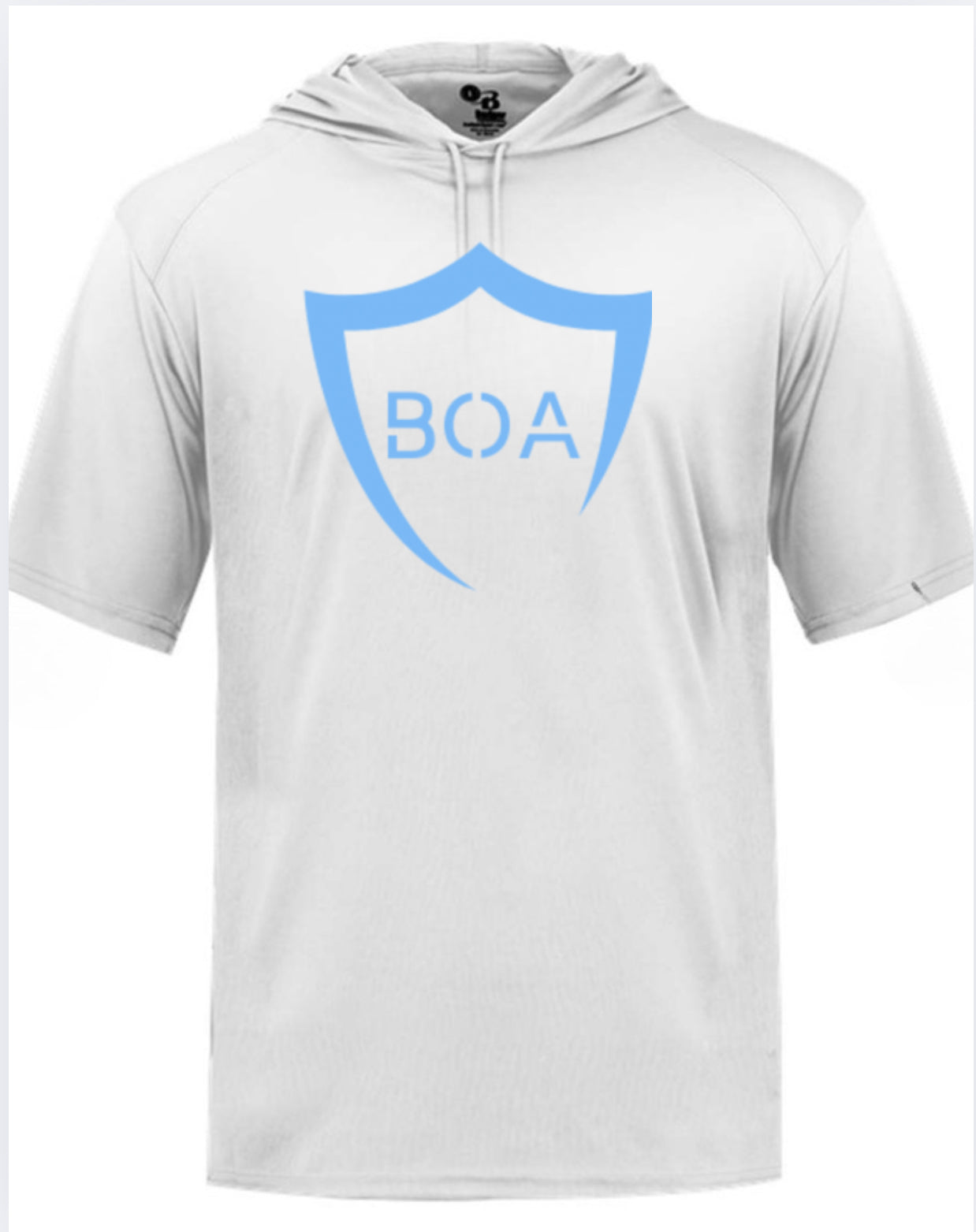 BOA White Badger Hooded