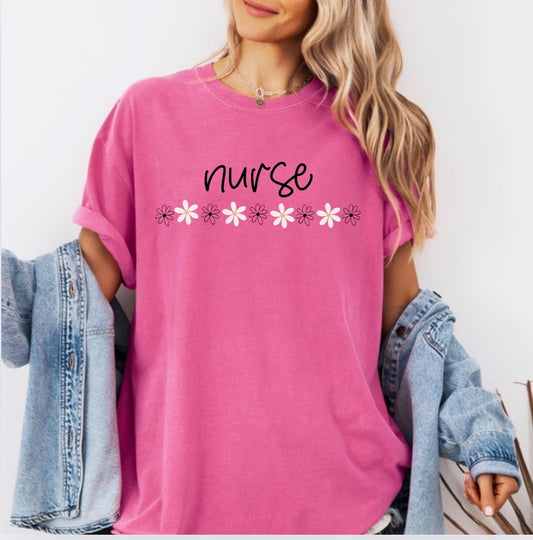 Nurse Pink Floral