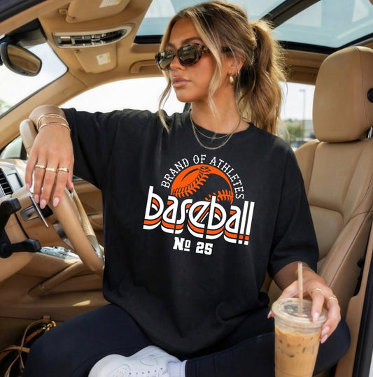 Brand of Athletes Baseball w/ Player #