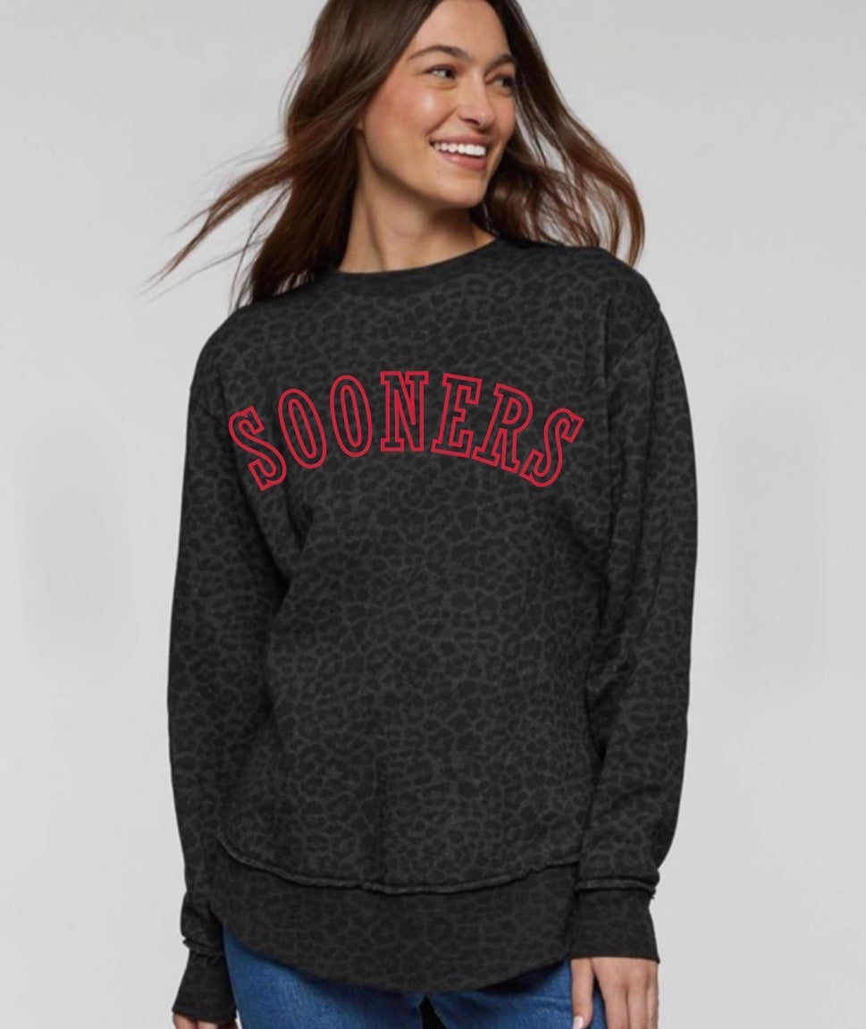 Sooners Black Leopard