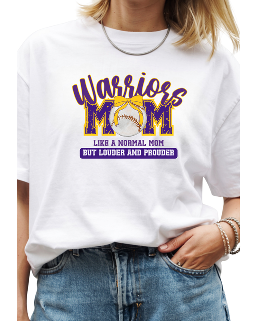 Warriors Baseball Mom