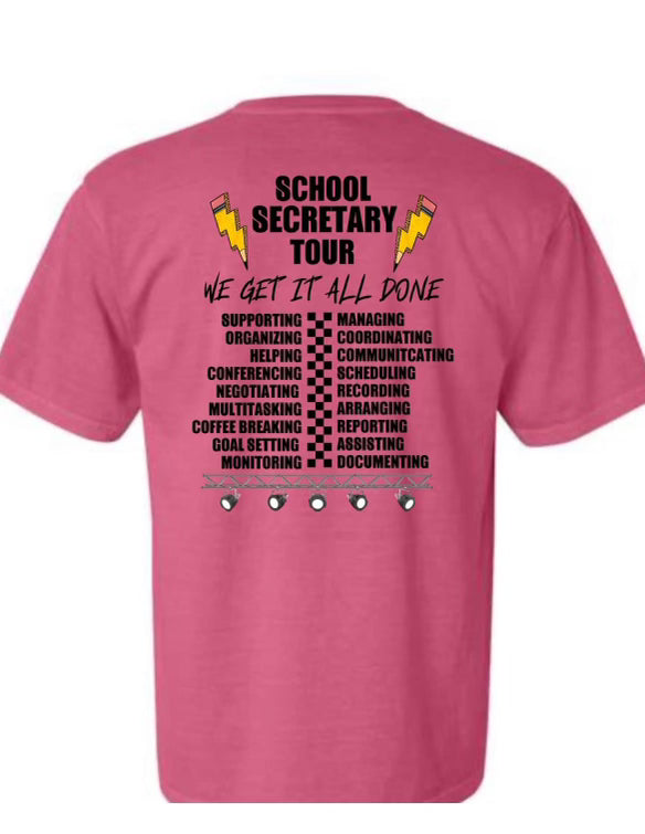 School Secretary Comfort Color