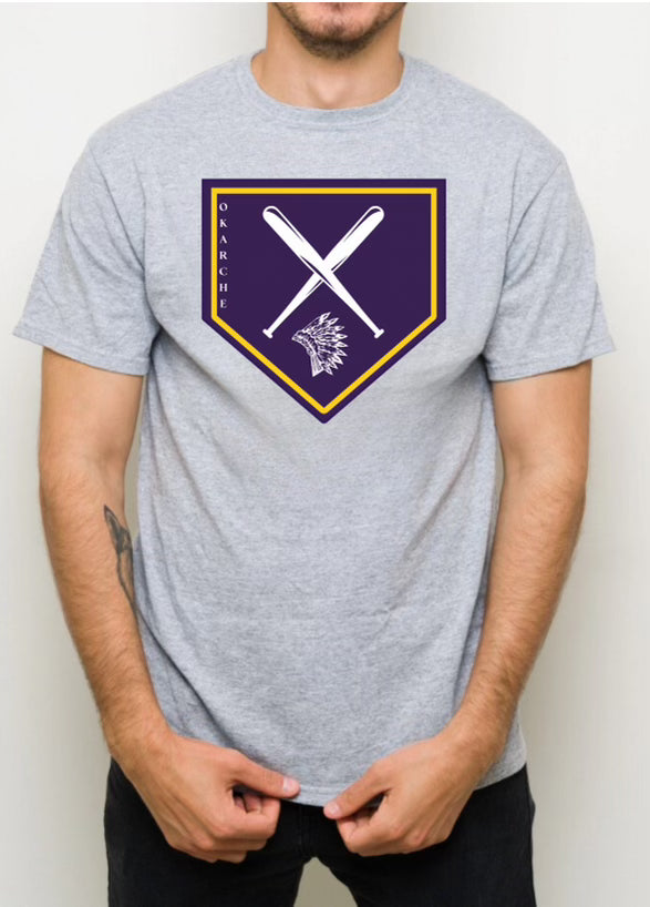 Warriors Home Plate Gildan Softstyle