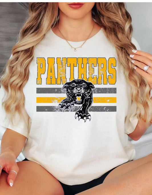 Panthers Mascot Bella Canvas or Gildan Softstyle