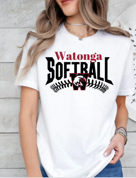 Watonga Softball Bella Canvas or Gildan Softstyle