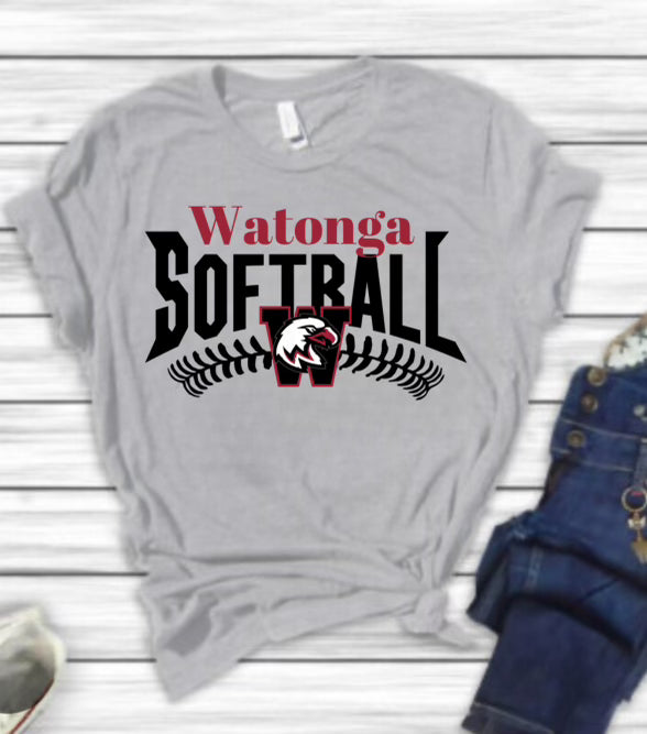 Watonga Softball Bella Canvas or Gildan Softstyle