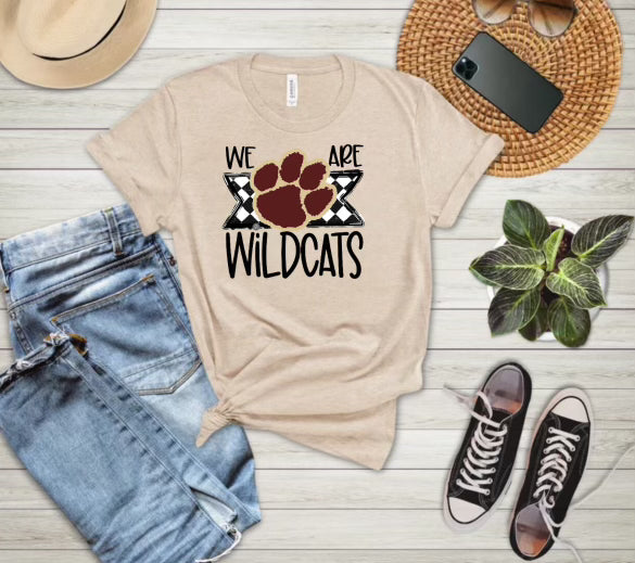 We Are WildCats Bella Canvas or Gildan Softstyle