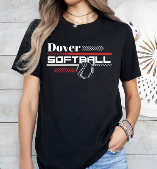 Dover Softball Bella Canvas and Gildan Softstyle