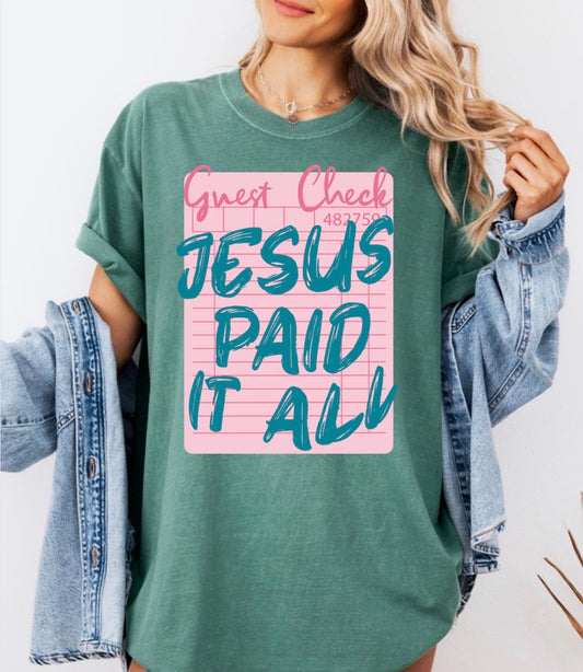 Jesus Paid It All