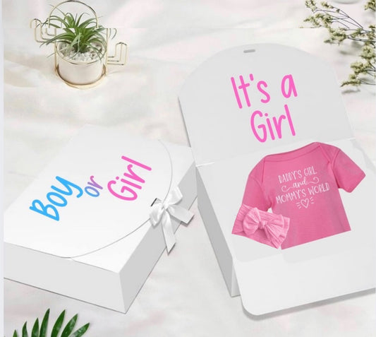 Gender Reveal Box