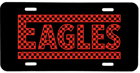 Eagles Checkered Print