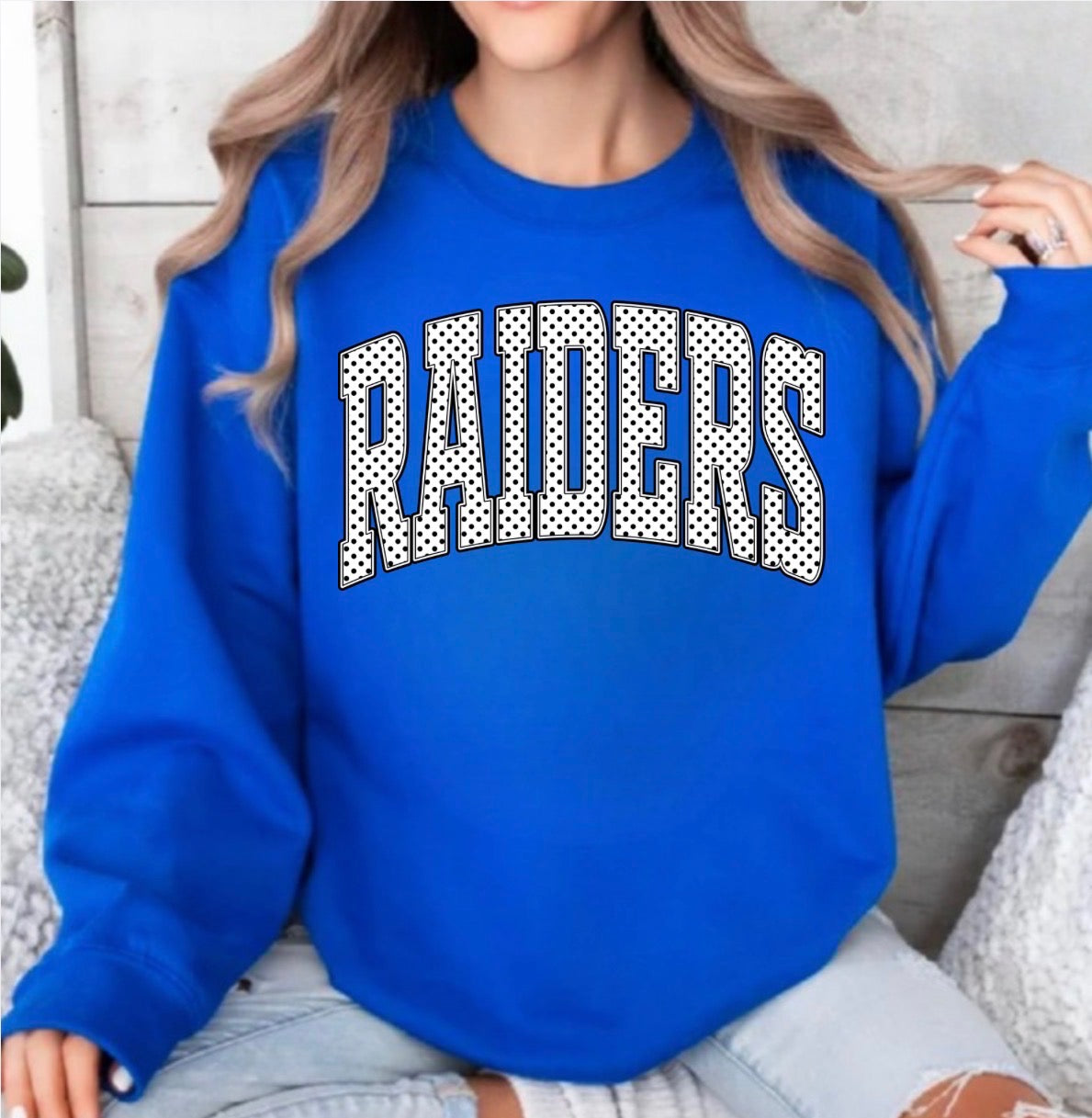 Raiders Polka Dot