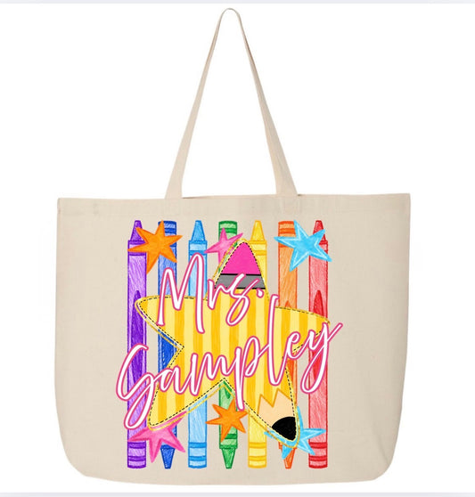 Personalized Tote 20x15x5 with ANY design