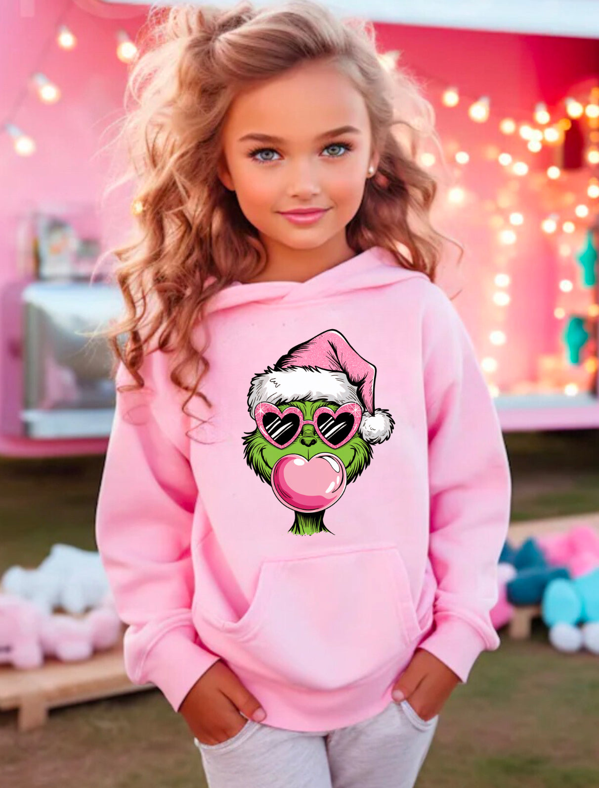 Grinch Pink Vibes Toddler