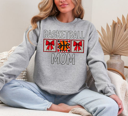 Basketball Mom Red & Black