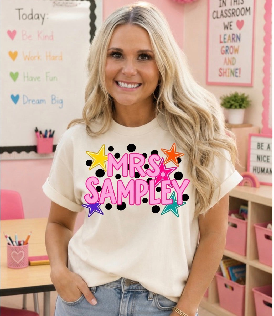 Teacher Shirt Personalized