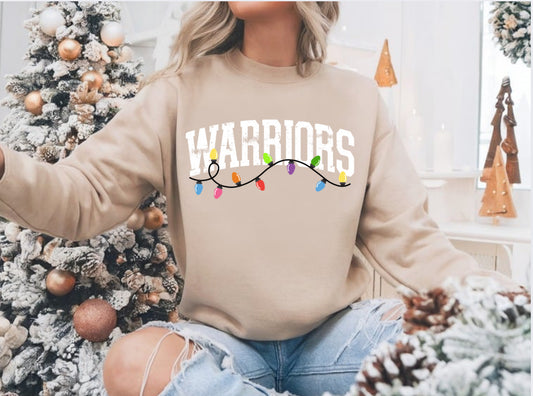Warriors Christmas Lights