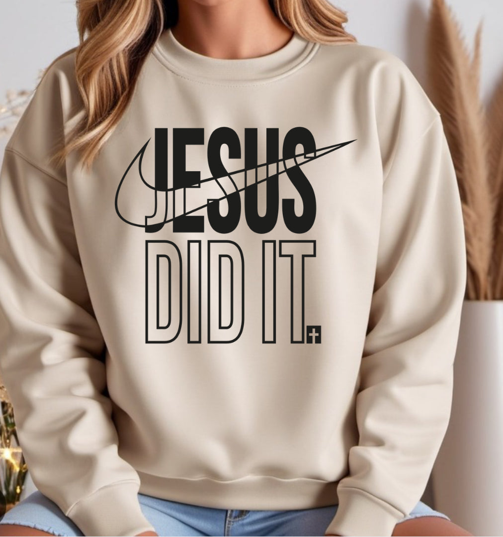 Jesus Did It
