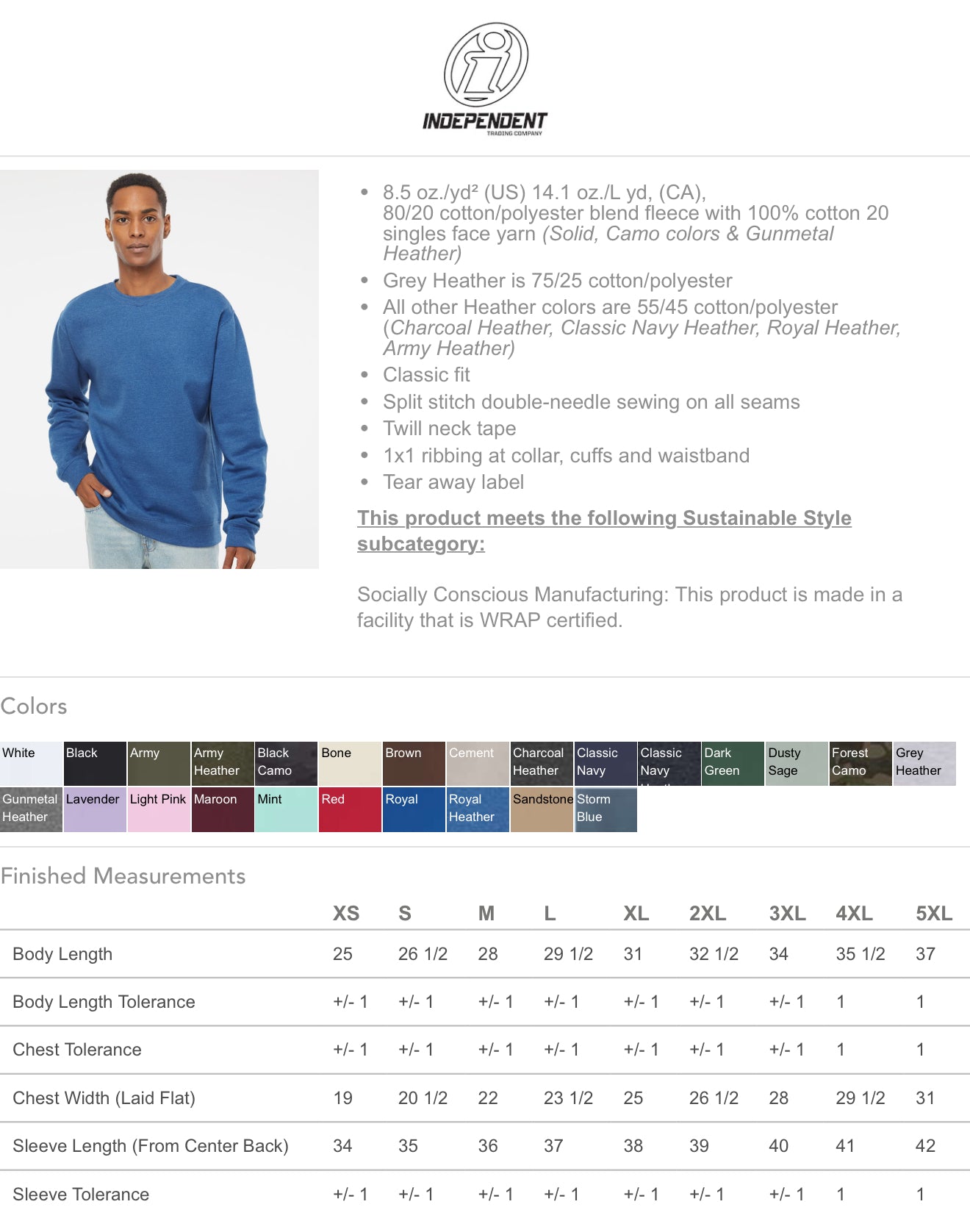 Independent Trading Sweatshirt