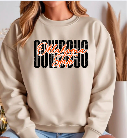 OSU Cowboys Grunge Font