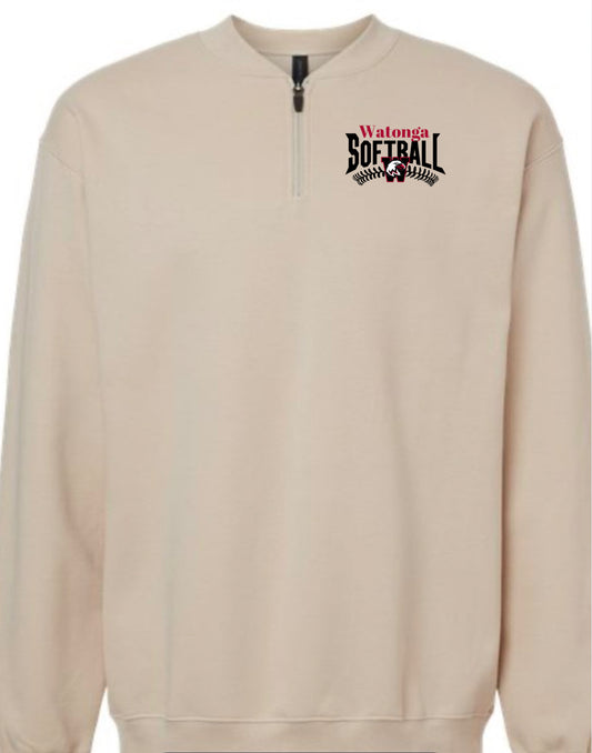 Watonga Softball Gildan Soft 1/4 Zip