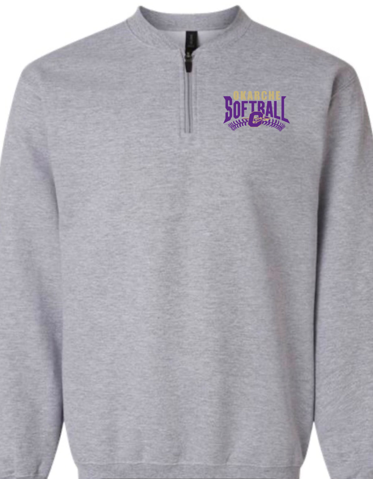 Okarche Softball Gildan Soft 1/4 Zip