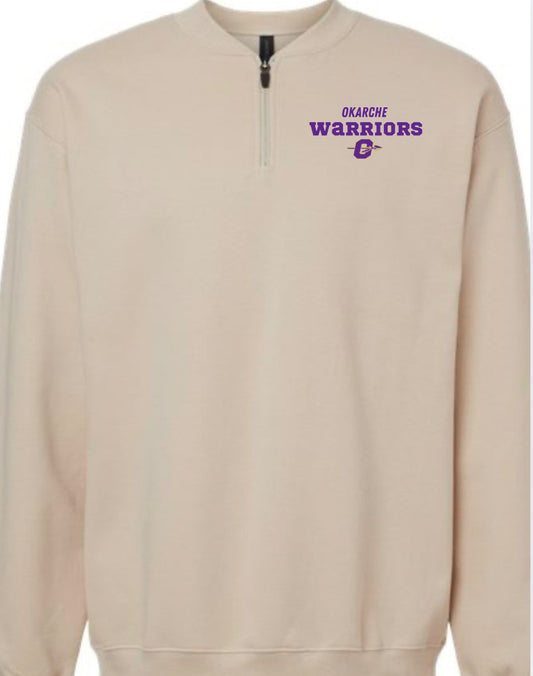 Okarche Warriors Gildan Soft 1/4 Zip