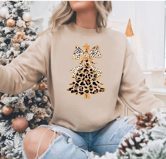 Christmas Leopard Tree