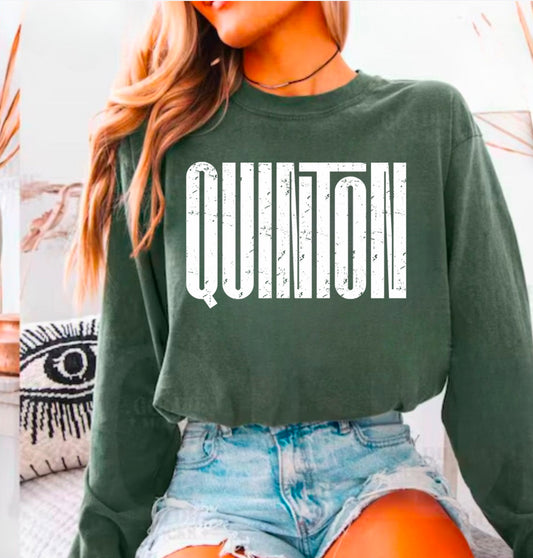 Quinton Green Grunge Font