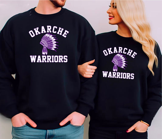 Okarche Warriors Black