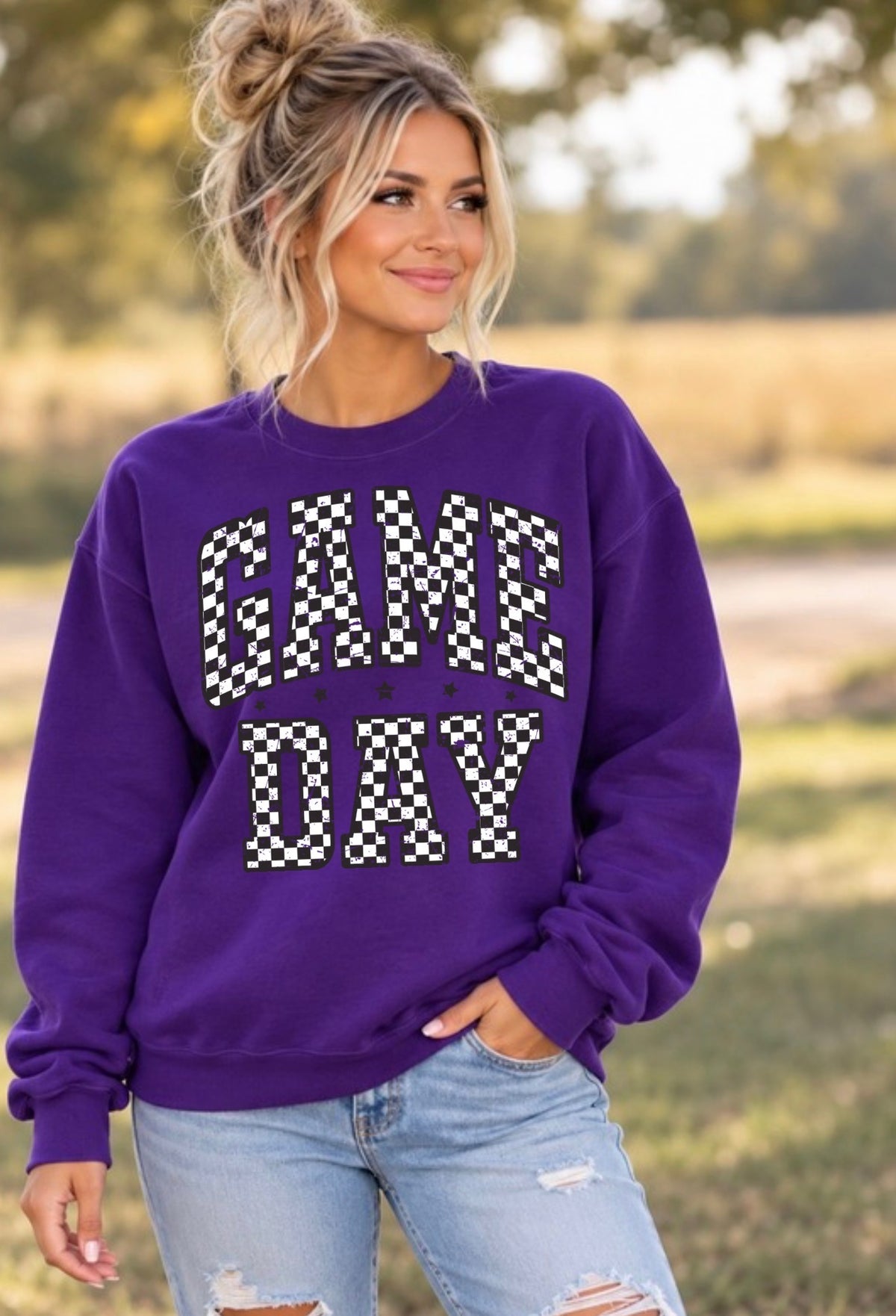 Game Day Girly Purple