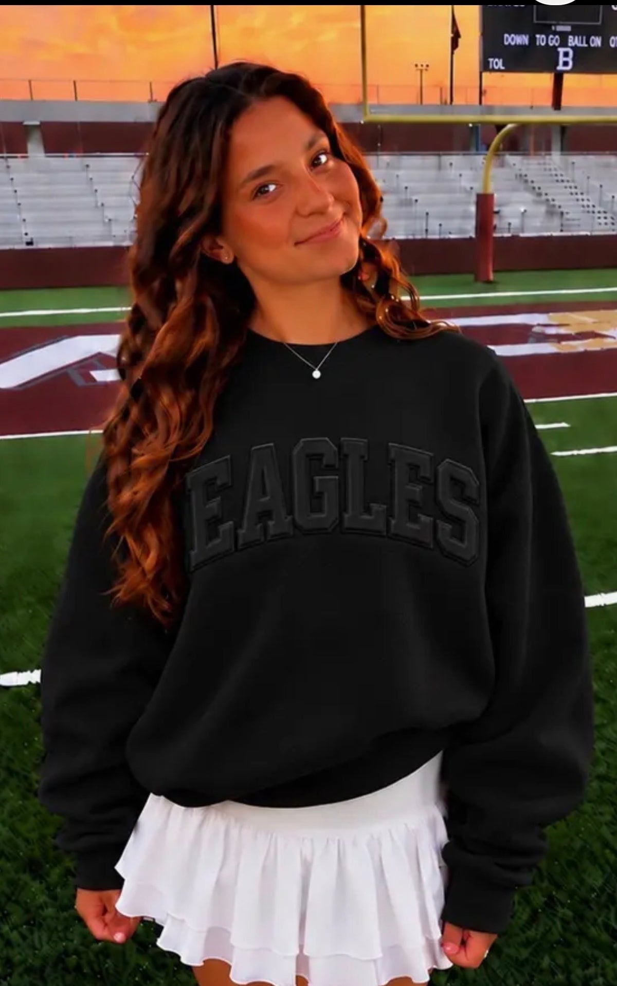 Eagles Embedded Font Sweatshirt