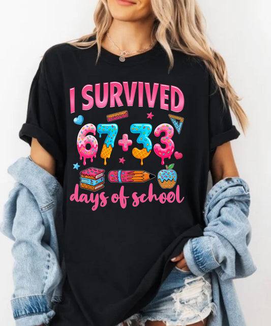 67 + 33